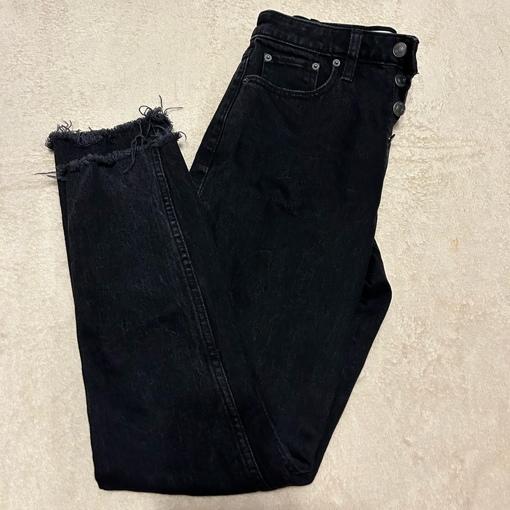 A&F Curve Love Skinny High Rise Jeans